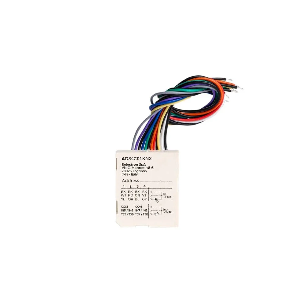 باینری اینپوت ایلکترون AD84C01KNX - خانه های هوشمند
