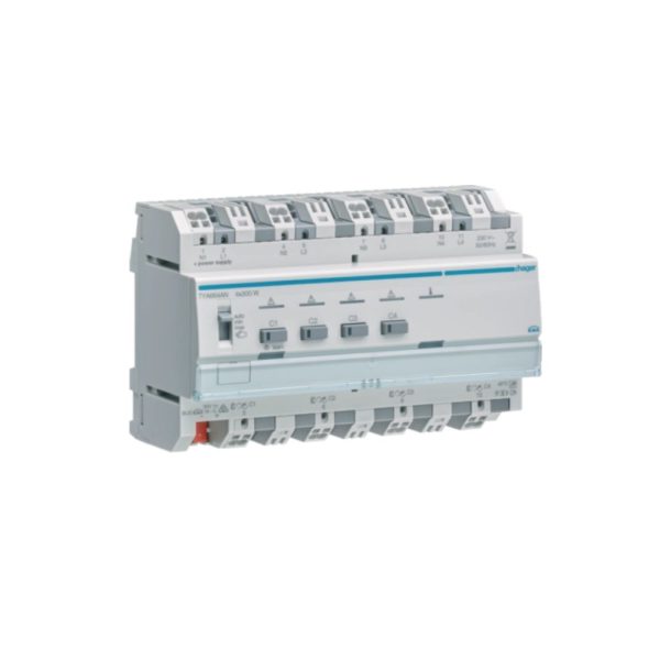 کنترل دیمر مستر 4 کانال 300 وات هگر HAGER