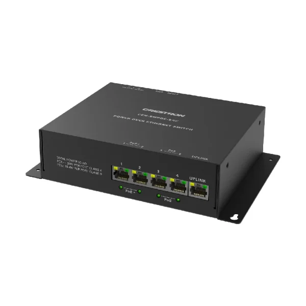 سوییچ مدیریتی مدل CEN-SWPOE-5AC کرسترون Crestron