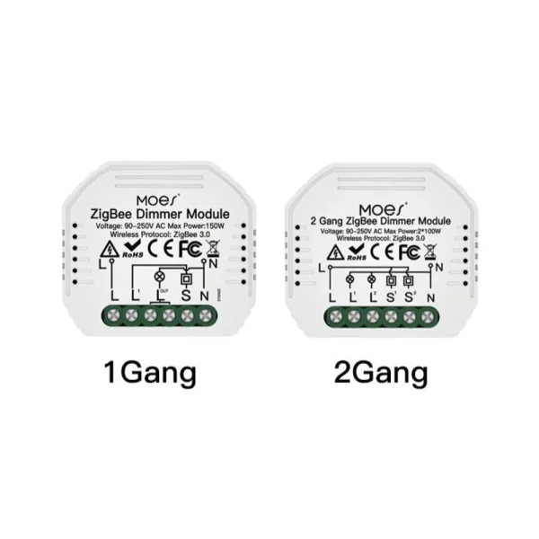 ماژول دیمر هوشمند موئز Moes
