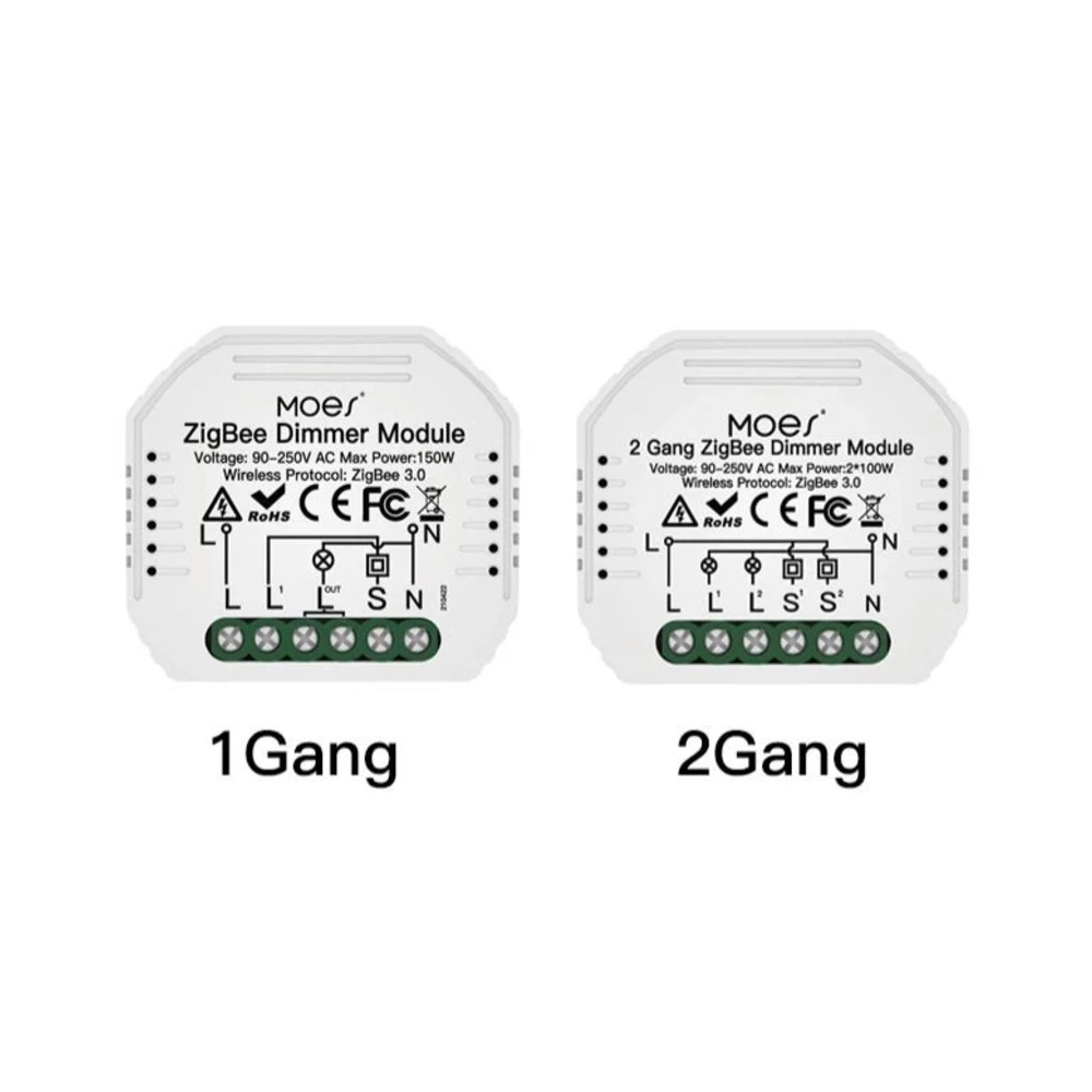 ماژول دیمر هوشمند موئز Moes ماژول دیمر هوشمند موئز Moes