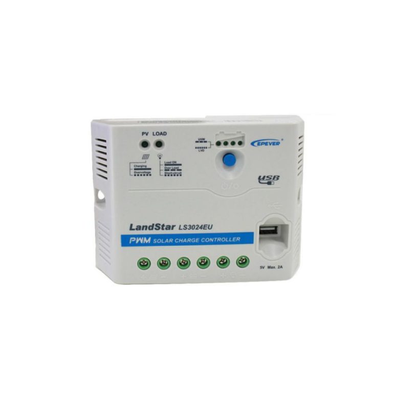 شارژ کنترلر 30A و 24V مدل LS3024E/EU سری PWM برند اپور EPEVER