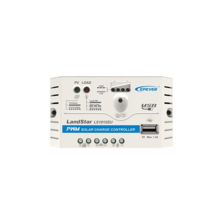 شارژ کنترلر 10A و 12V مدل LS1012E/EU سری PWM برند اپور EPEVER