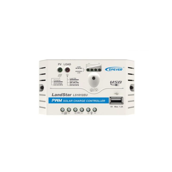 شارژ کنترلر 10A و 12V مدل LS1012E/EU سری PWM برند اپور EPEVER