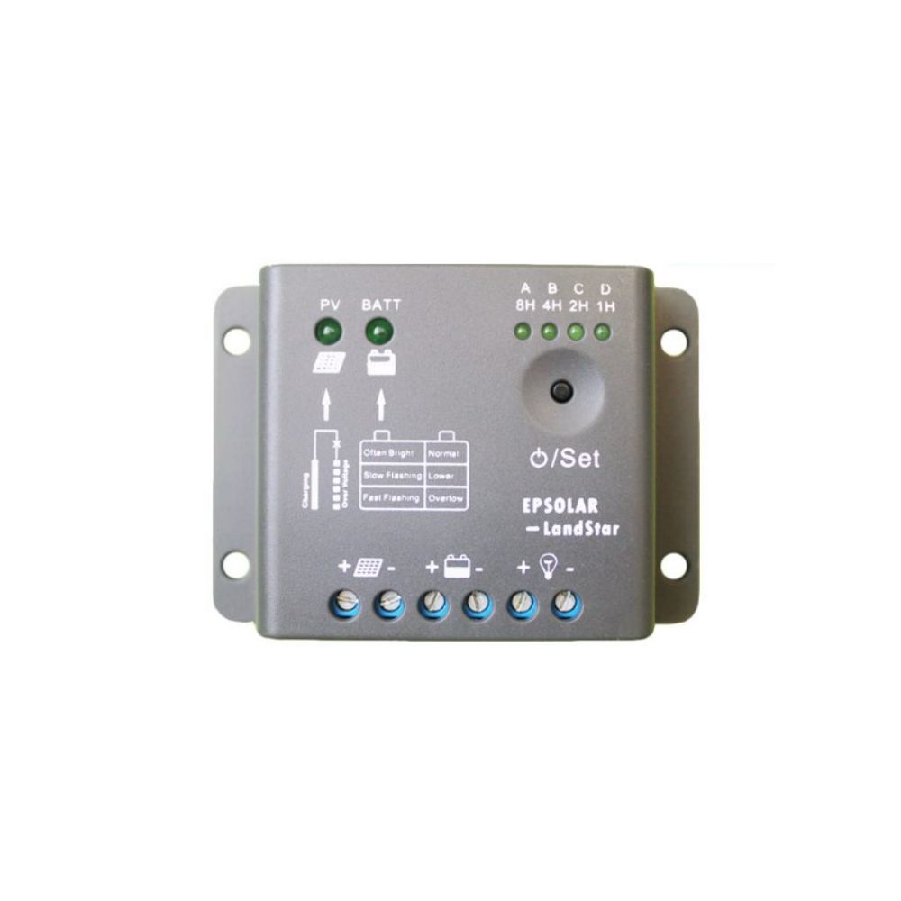 شارژ کنترلر 5A و 12V مدل PWM سری LS0512R برند اپور EPEVER شارژ کنترلر 5A و 12V مدل PWM سری LS0512R برند اپور EPEVER