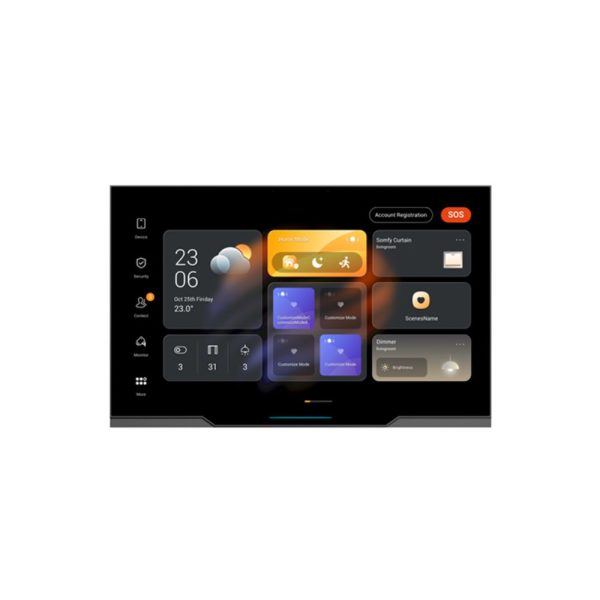 پنل هوشمند Hypanel Ultra مدل PH81-KNX برند آکوبلا Akubela