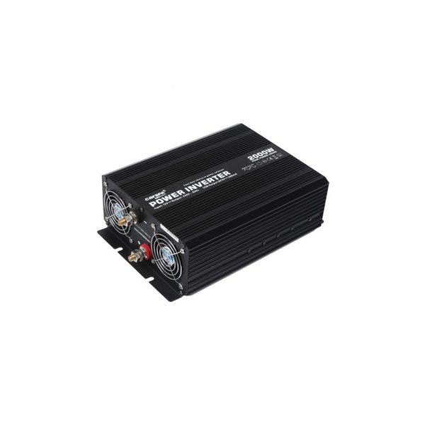 جریان راهاندازی تا 4000W در دو مدل 12 و 24 ولت پورت USB اینورتر شبه سینوسی 2000 وات مدل CAR2000 سری CAR کارسپا CARSPA
