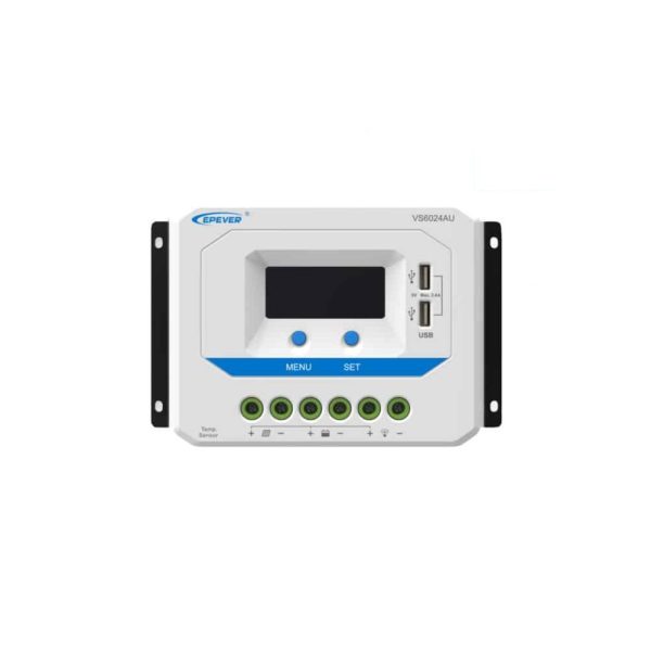شارژ کنترلر 60A و 24V مدل VS6024AU سری PWM اپور EPEVER