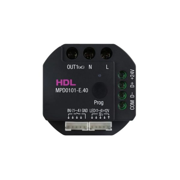 اکچویتور دیمرینگ هوشمند 1 کاناله مدل MPD0101-E.40 اچ دی ال HDL