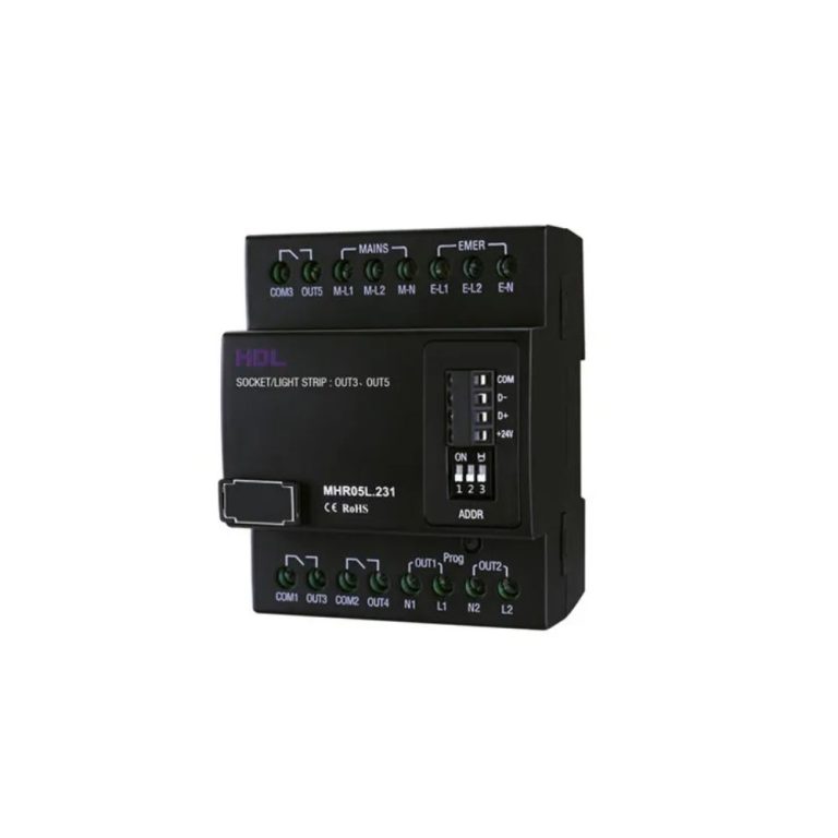 رله دیمرینگ ۴ کانال جهانی مدل MHD04A.231 اچ دی ال HDL