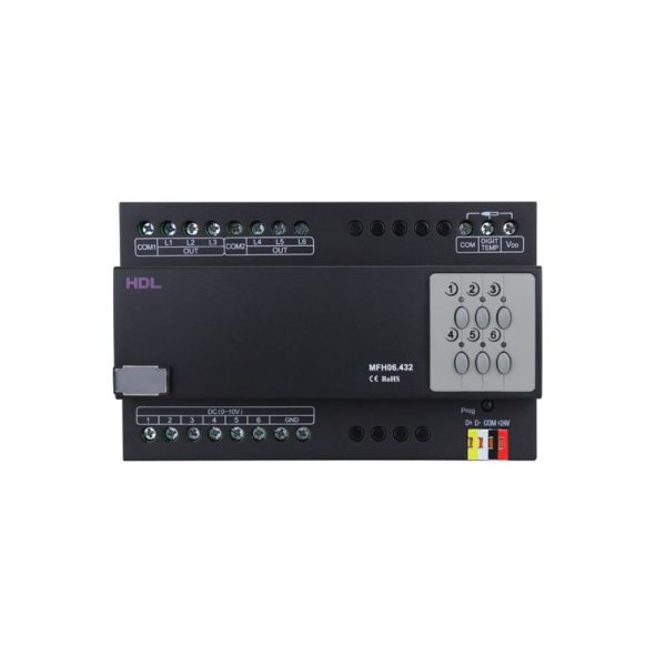 ماژول کنترل هوشمند گرمایش از کف مدل MFH06.432 اچ دی ال HDL
