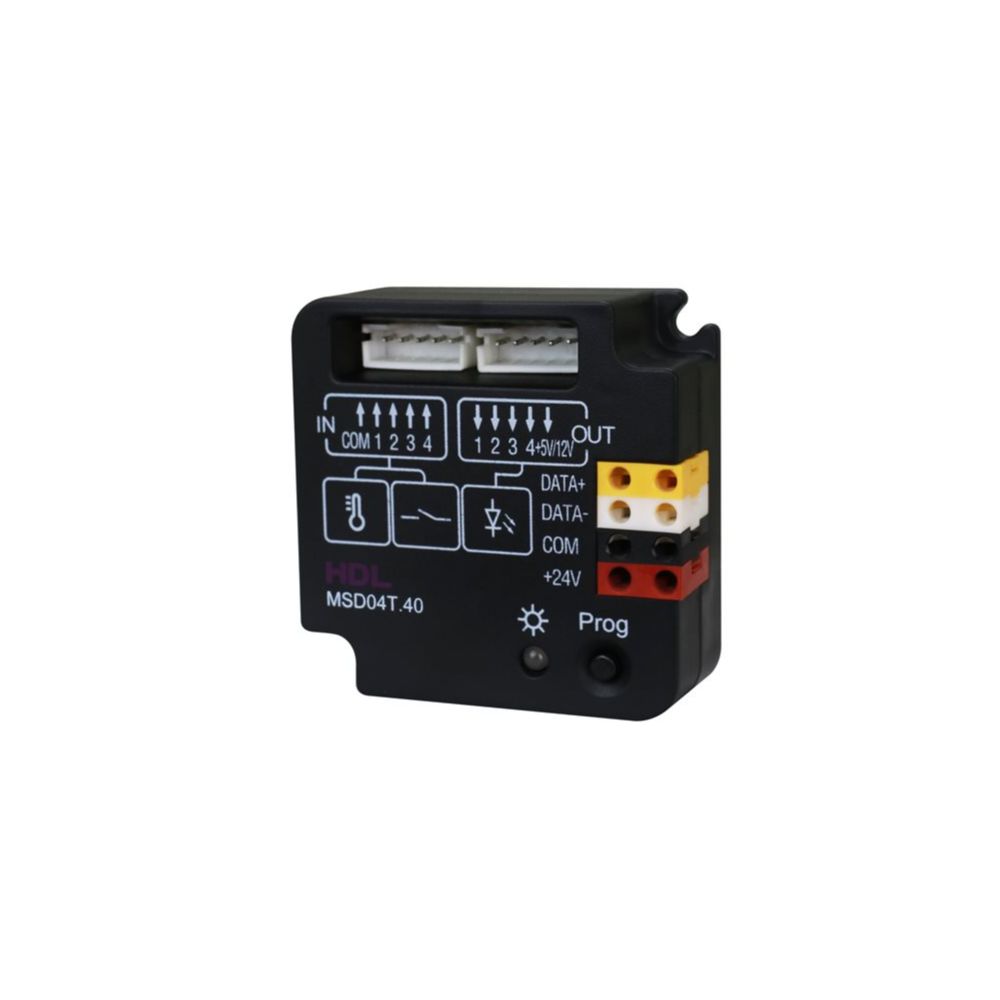 ماژول کنترل ۴ کاناله هوشمند مدل MSD04T.40 اچ دی ال HDL ماژول کنترل ۴ کاناله هوشمند مدل MSD04T.40 اچ دی ال HDL