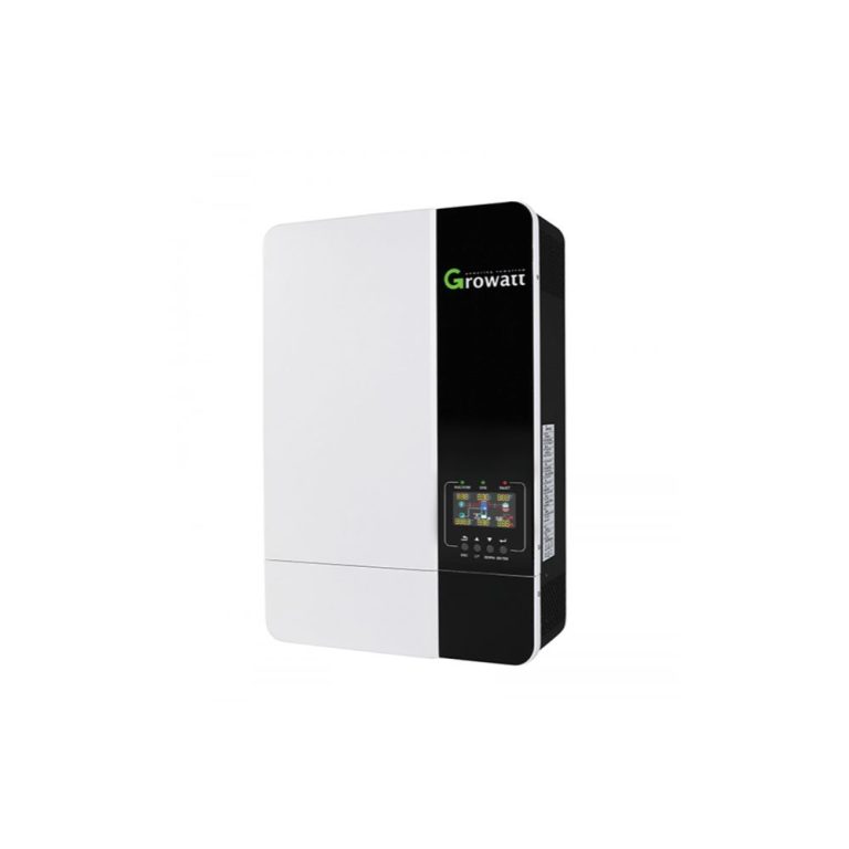 سانورتر 5000W مدل SPF ES 5000 با شارژر 100 آمپر MPPT گرووات Growatt
