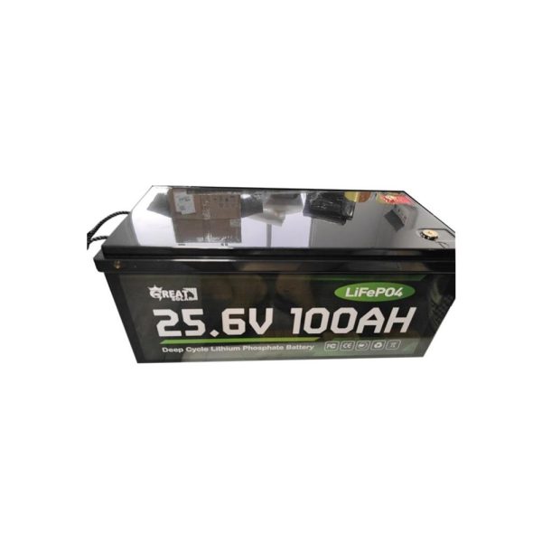 باتری 100 آمپر ساعت لیتیومی 25.6 ولت گریت سولار Great Solar