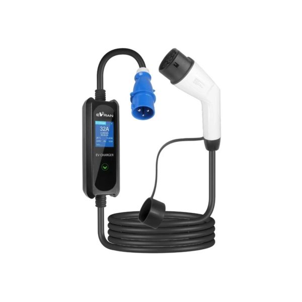 شارژر خودرو برقی 3/5کیلووات قابل حمل برق ران خودرو EVran
