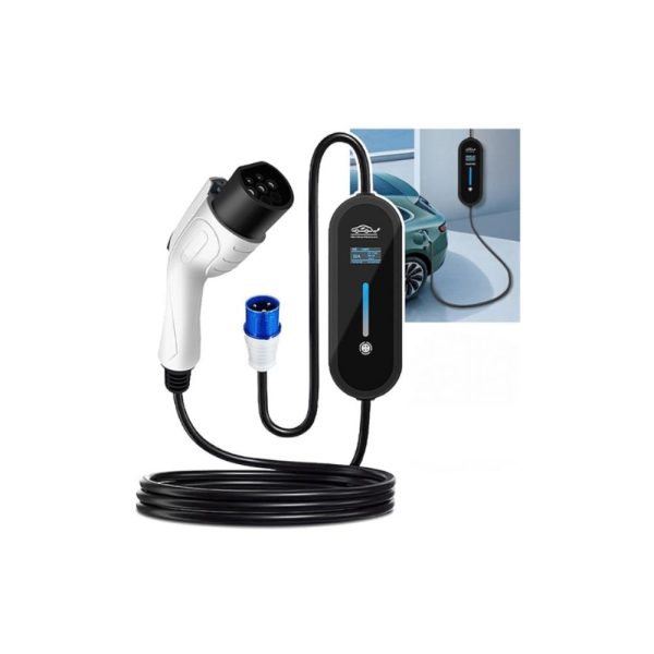 شارژر خودرو برقی پرتابل 7.5 کیلووات