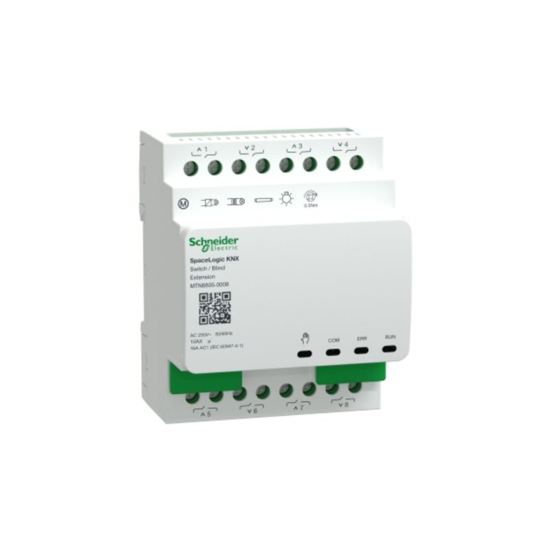 کنترل‌کننده روشنایی و پرده اکستنشن مدل MTN6805-0008 سری Space Logic اشنایدر Schneider