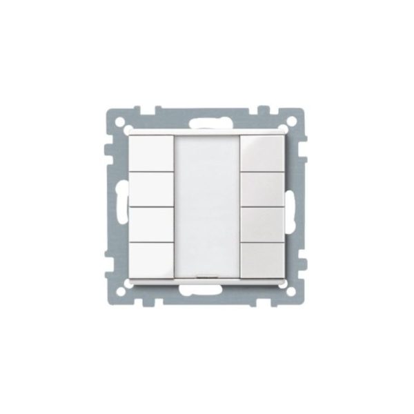کلید هوشمند 8 کانال سیستم M رنگ سفید مدل MTN617419 اشنایدر Schneider