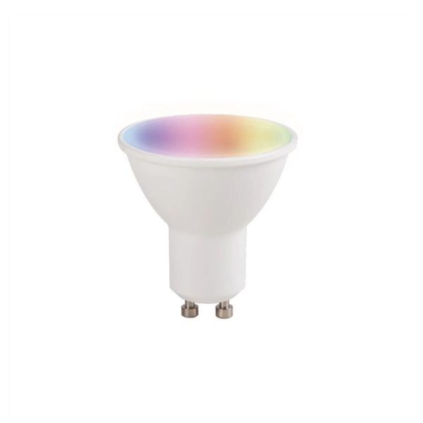 پشتیبانی سهگانه از Wi-Fi، بلوتوث کممصرف (BLE 4.0) و Zigbee، هماهنگی با هر اکوسیستم هوشمند فرم جهتدار GU10، ایدهآل برای نورپردازی نقطهای در رکها، کابینتها، دیوارهای هایلایت و فضاهای نمایشی نور هوشمند RGB + دمای رنگ متغیر (3000K تا 6500K) برای شخصیسازی حالت نور بر اساس کاربرد یا حالوهوای فضا 390 لومن با مصرف فقط 4.7 وات، جایگزین کارآمد و کمحرارت لامپهای هالوژن 35–50 وات ابعاد فشرده (Ø50 × 56 میلیمتر) و وزن سبک (30 گرم)، نصب آسان در فیکسچرهای محدود از نظر فضا عمر طولانی 25,000 ساعت، مناسب برای مکانهایی با دسترسی سخت به لامپ درایور داخلی و طراحی self-ballasted، بدون نیاز به ترانس یا آداپتور خارجی سازگاری با ولتاژ استاندارد ایران (220–240V)، آماده استفاده بدون تنظیمات اضافی لامپ هوشمند مدل GU10 LED سری LUMOS اسپکتر Spectre