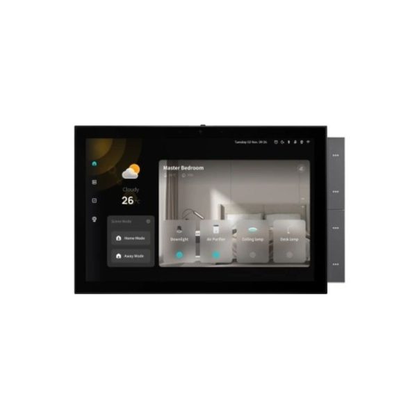 تاچ پنل صوتی و هوم سنتر اندرویدی لمسی هوشمند 10.1 اینچ مدل TPA10-M2E اسمارت لایف-تویا Smartlife-TUYA