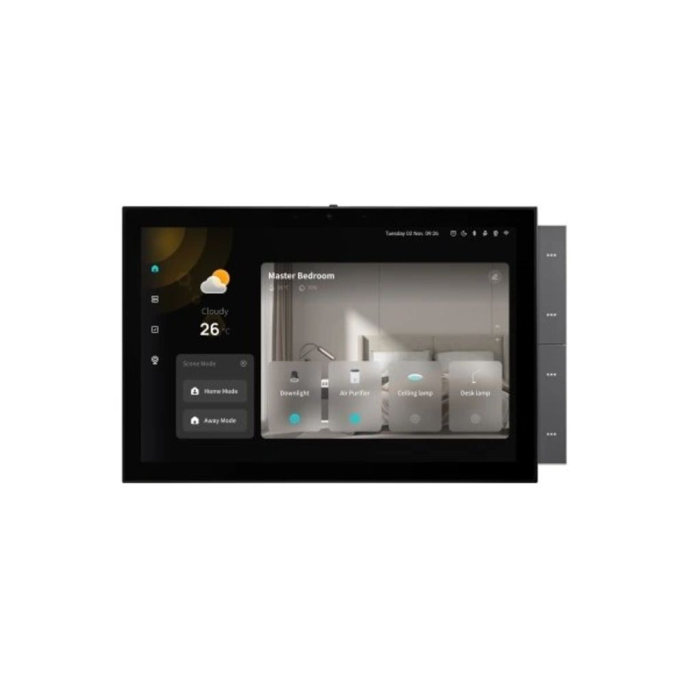 تاچ پنل صوتی و هوم سنتر اندرویدی لمسی هوشمند 10.1 اینچ مدل TPA10-M2E اسمارت لایف-تویا Smartlife-TUYA