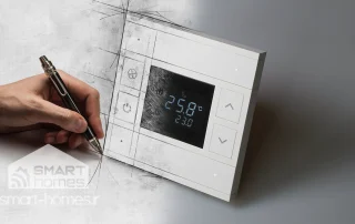کلید ترموستاتیک خانه هوشمند knx