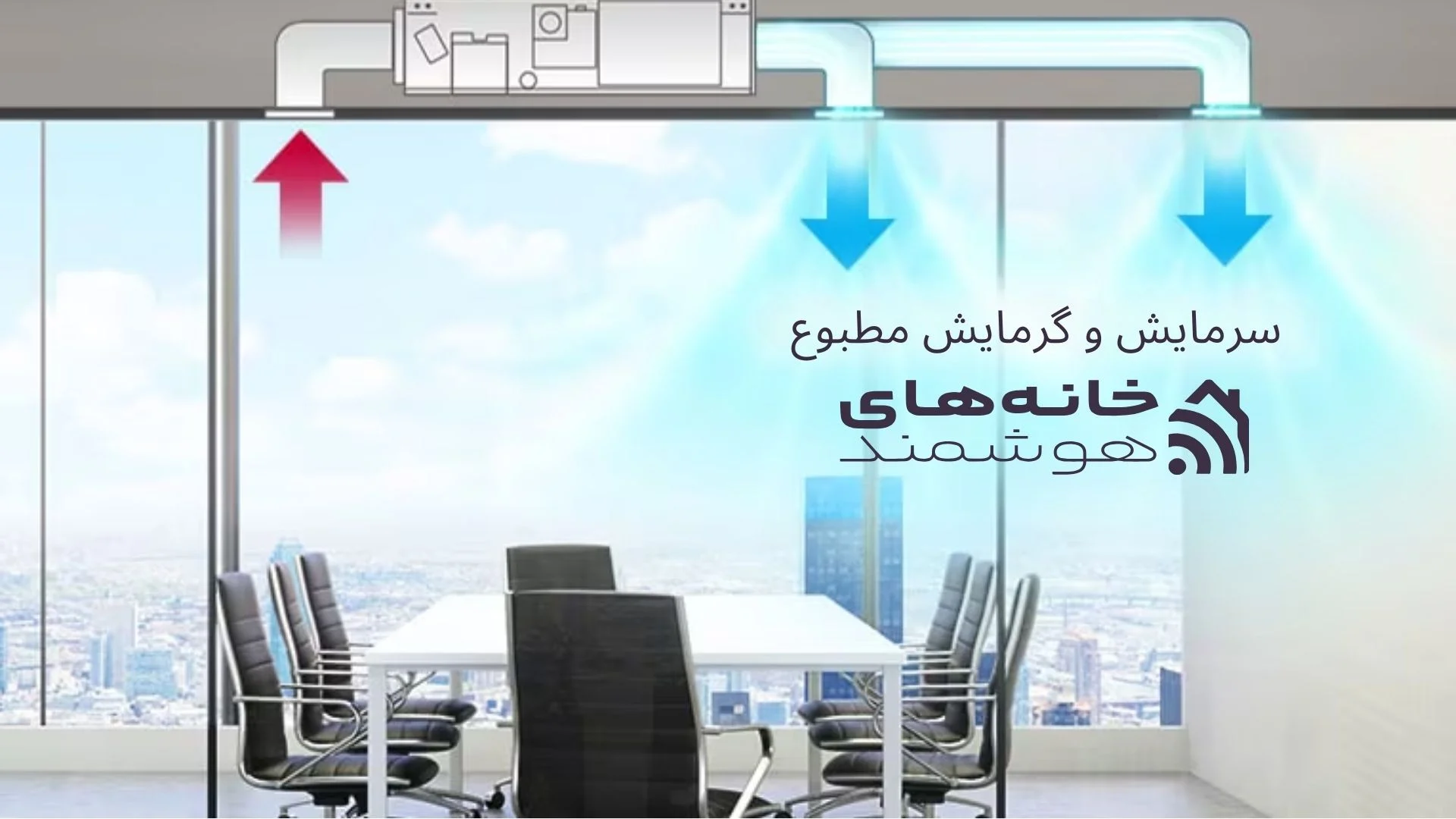 هوشمندسازی داکت اسپلیت و vrf هوشمندسازی داکت اسپلیت و vrf