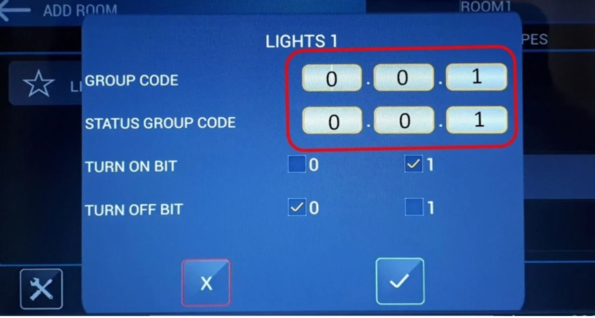 ﻭﺍﺭﺩ ﮐﺮﺩﻥ Group Address ﺭﻟﻪ ﺩﺭ ﻧﻤﺎﯾﺸﮕﺮ ﻟﻤﺴﯽ